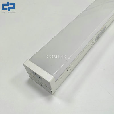 Lâmpadas industriais robustas e duráveis 4FT LED Batten Light com bateria de emergência IP20 IK10