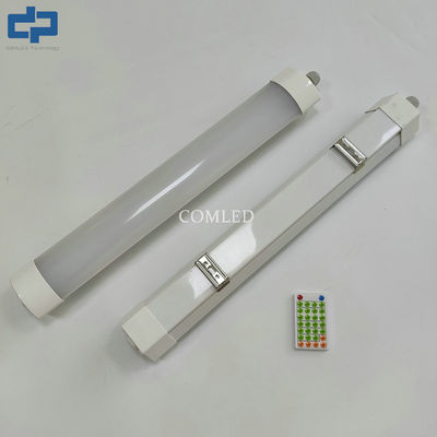 Iluminação linear LED dimmable IP66 industrial triproof batten light Superfície Montar à prova de vapor Linear LED Light Fitting fácil Projetos de engenharia de fiação luminárias LED