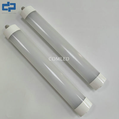 Luminárias LED industriais CE SAA C-tick aprovadas para estacionamento 36W IP66, 1200mm, à prova d'água, luz linear LED para armazém, fina, luminária LED linear, montagem em superfície, luminária estanque, fácil manutenção