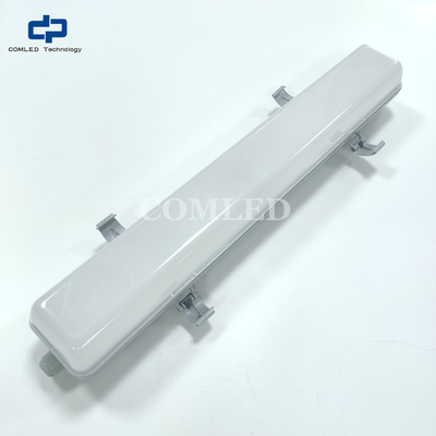 CE SAA C-Tick aprovado LED lâmpada IP65 triproof lâmpadas de emergência industrial resistente a intempéries Batten luminária para estacionamento, armazém, túnel